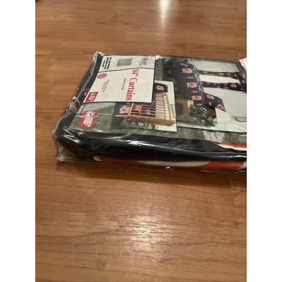 Auburn Tigers Curtain 2-Piece Matching Panel Set 63" 0r 84" Multicolor - Picture 10 of 16